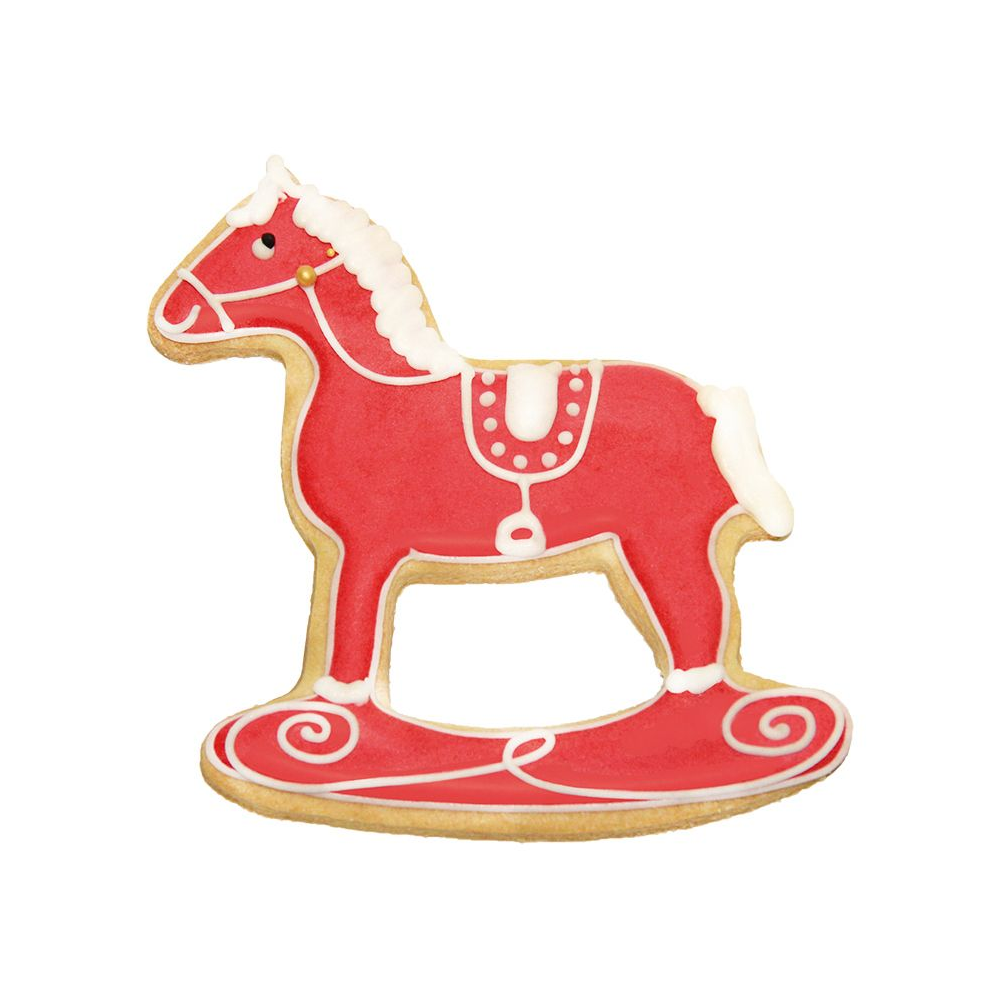 RBV Birkmann - Ausstechform Schaukelpferd 14,5 cm RBV Birkmann - Ausstechform Schaukelpferd 14,5 cm