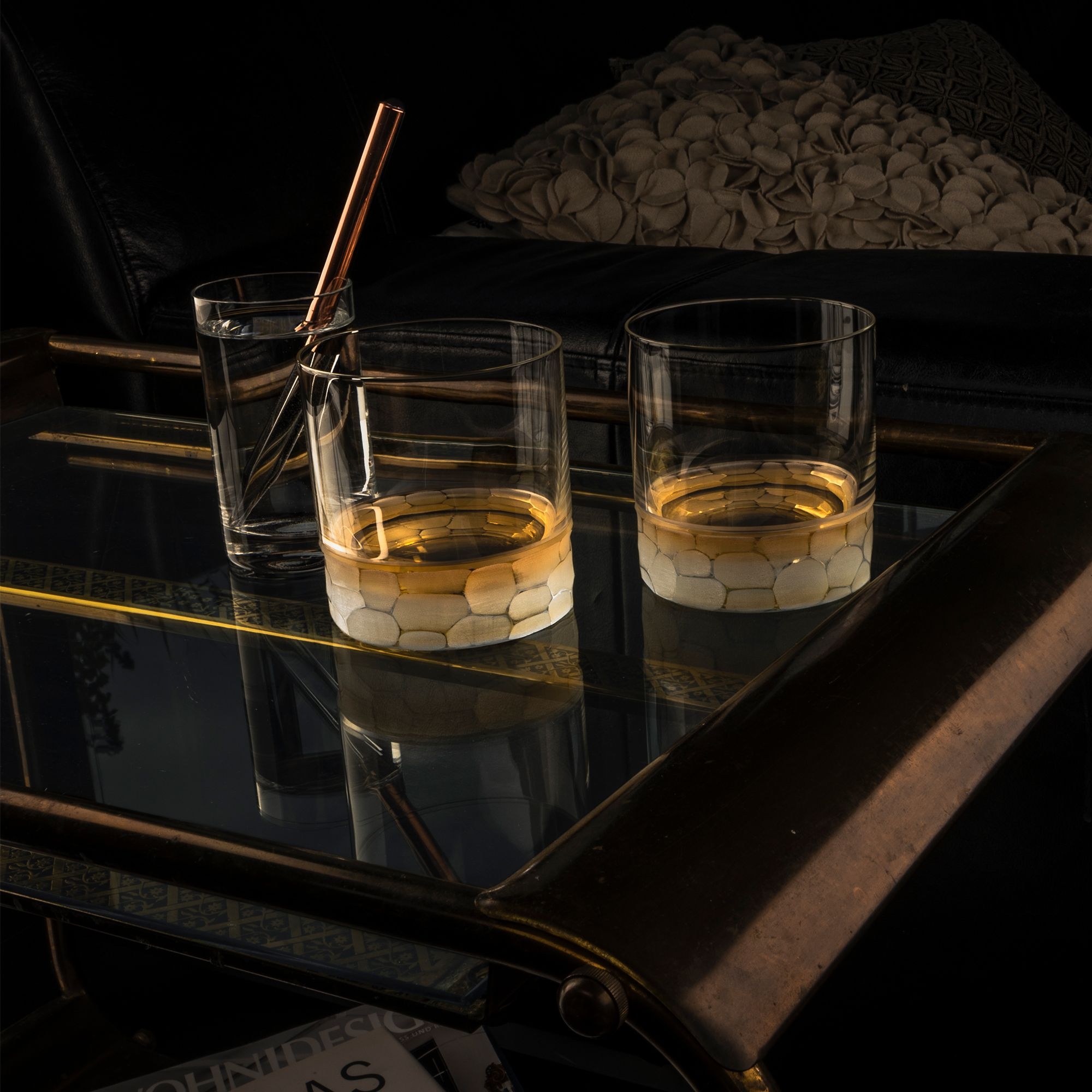 Eisch - Whisky/Rum Pipette GENTLEMAN, kupfer