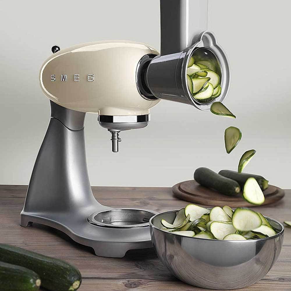 Smeg - Vegetable cutting set - design line style The 50 ° years