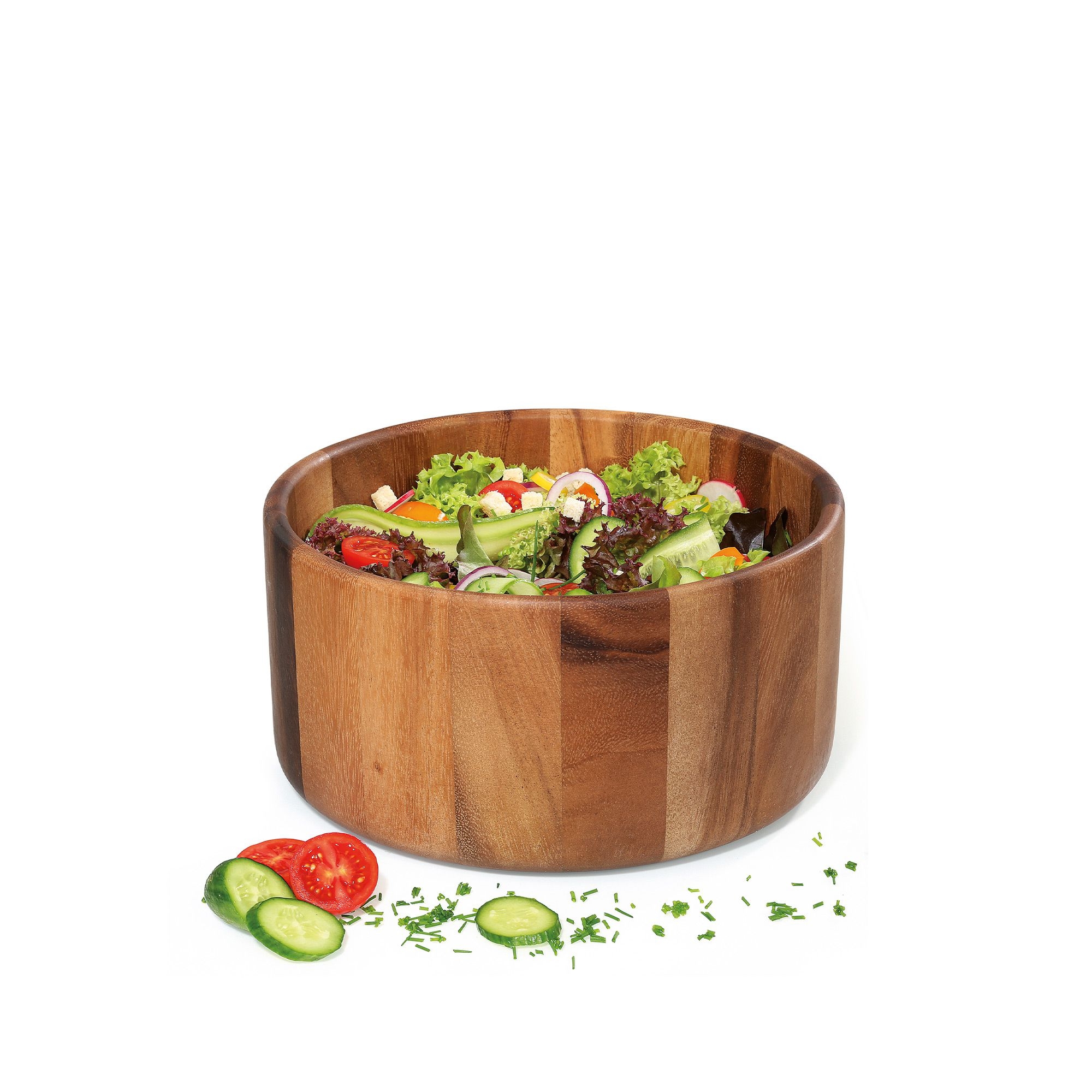Zassenhaus - salad bowl acacia - Ø  25 x 12,5 cm
