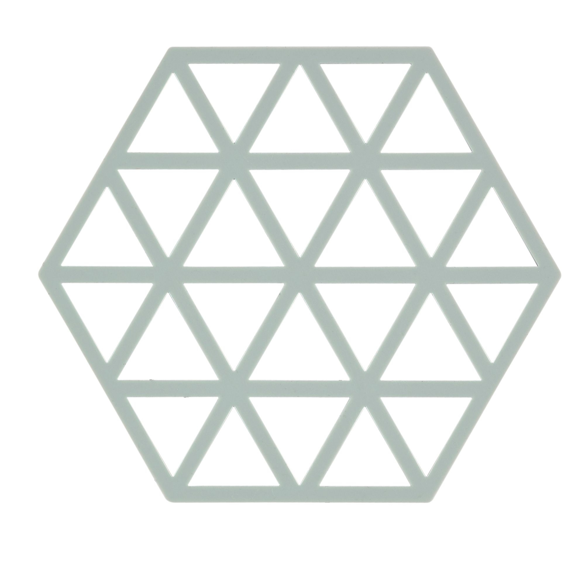 Zone - Triangles Trivet - Nordic Sky