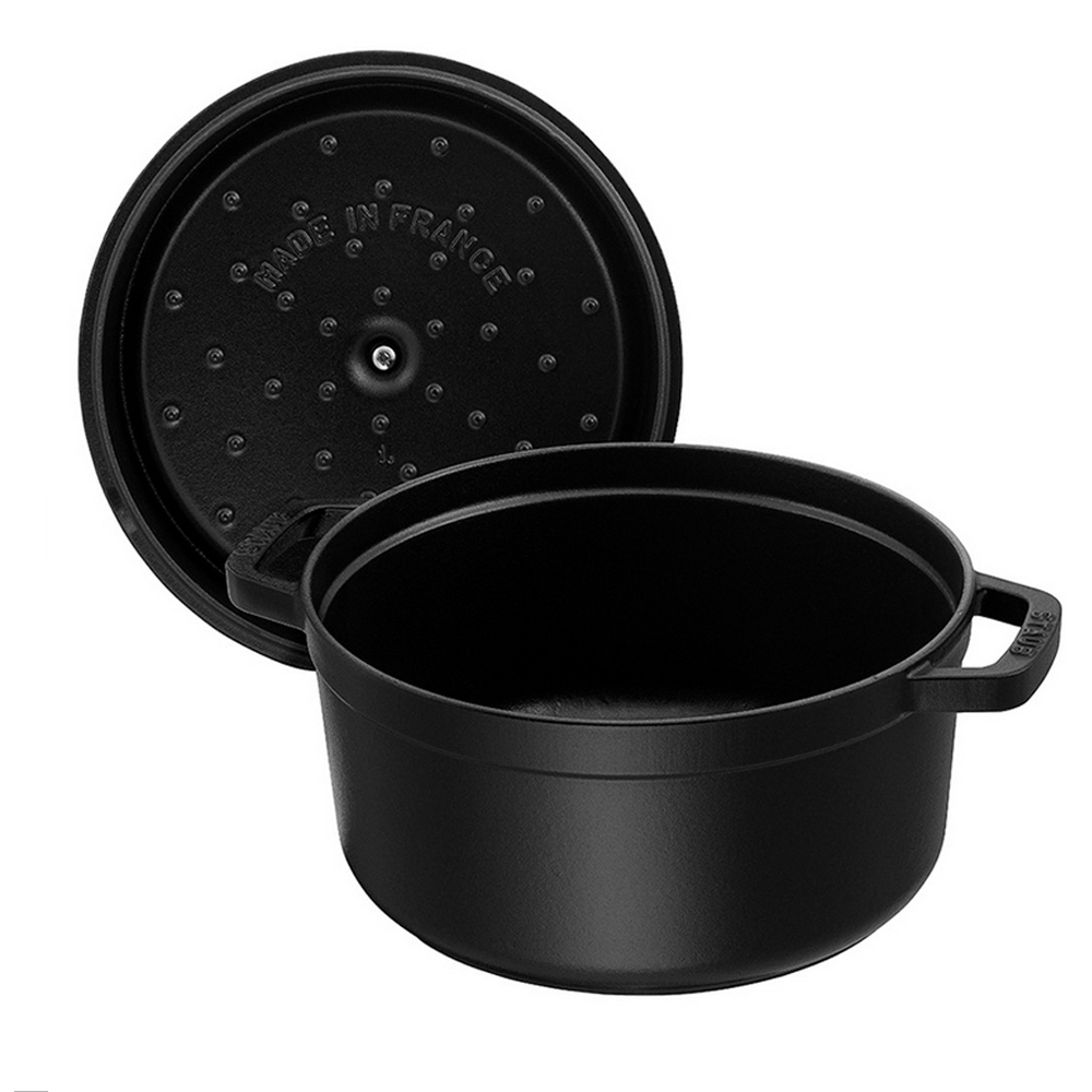 STAUB - Cocotte | rund | 24 cm | Schwarz STAUB - Cocotte | rund | 24 cm | Schwarz