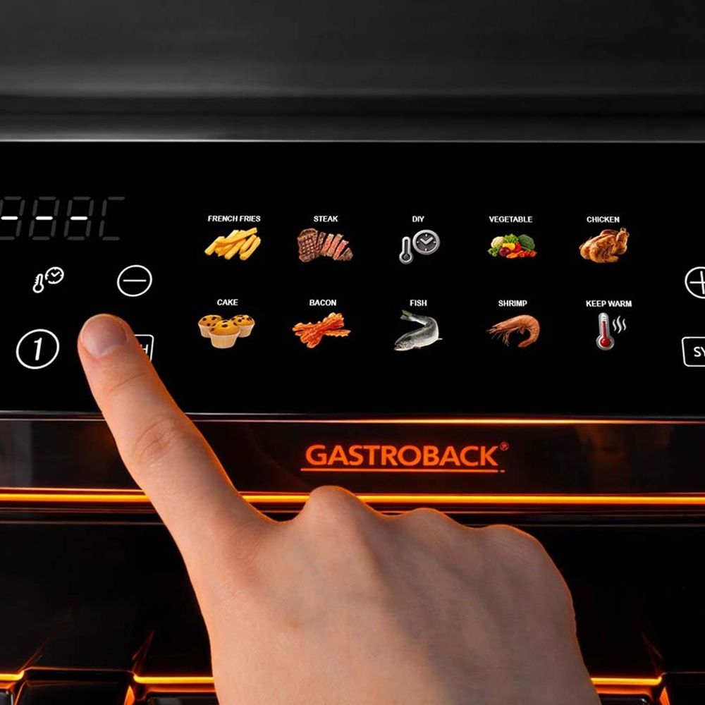 Gastroback - Multi Hot Air Fryer Duo Family 9 L