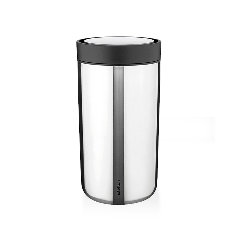 Stelton - To Go Click - Becher 200 ml - Edelstahl