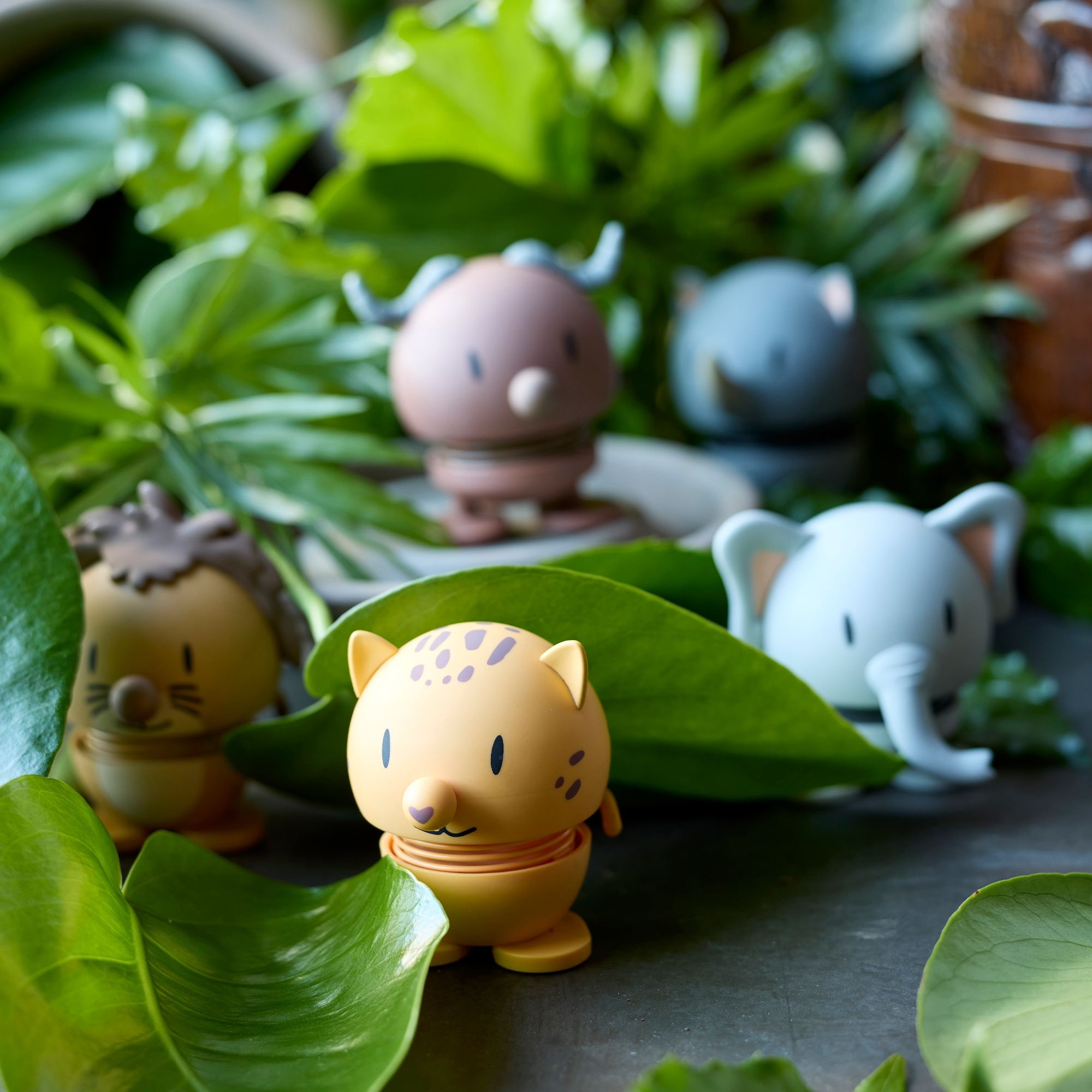 Hoptimist Soft Leopard S Figur mit Herznase