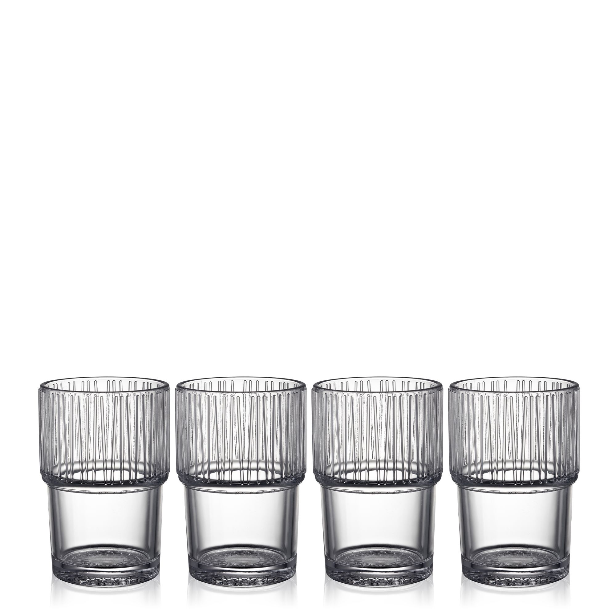 Bitz - Kusintha coffee glass - 380 ml - Set of 4 glasses - clear Bitz - Kusintha coffee glass - 380 ml - Set of 4 glasses - clear
