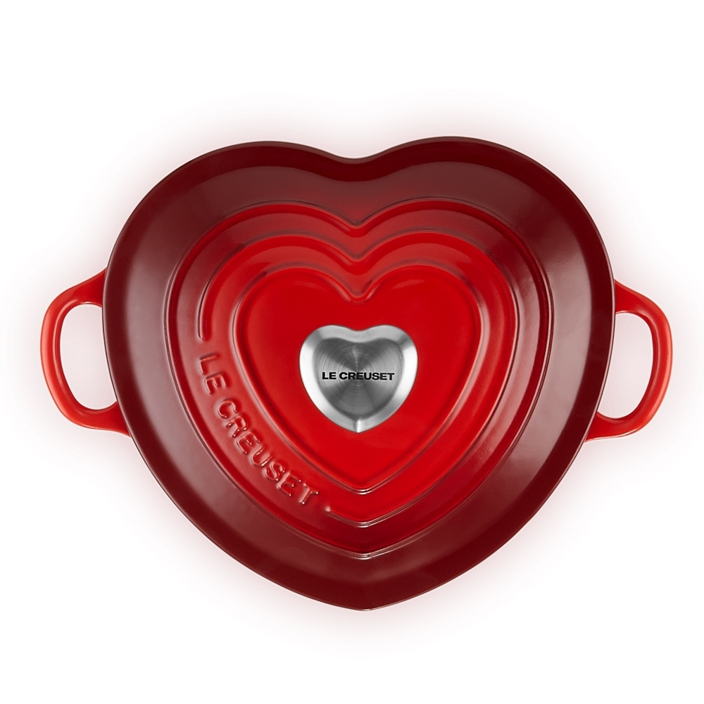 Le Creuset - Herzbräter mit Herzknopf - 1,9 L Le Creuset - Herzbräter mit Herzknopf - 1,9 L