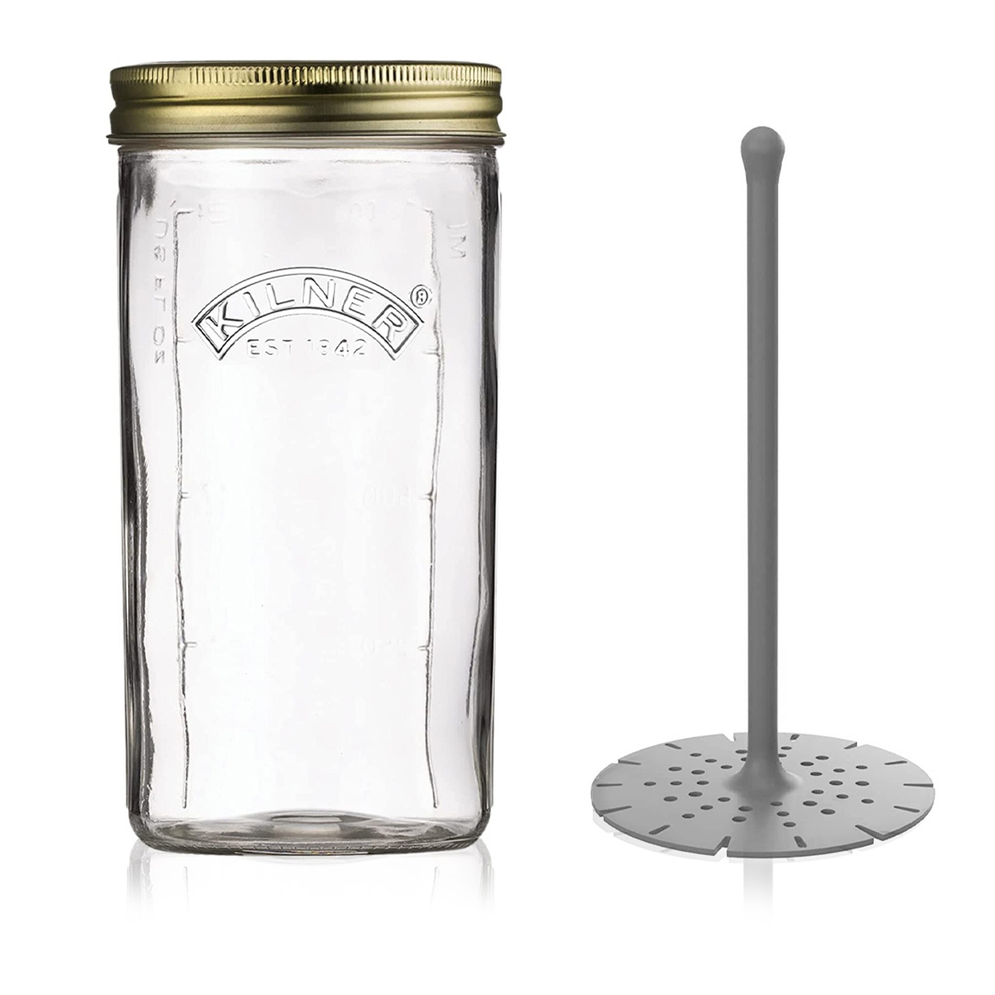 Kilner - Pickle Jar With Lifter - 1 L Kilner - Pickle Jar With Lifter - 1 L