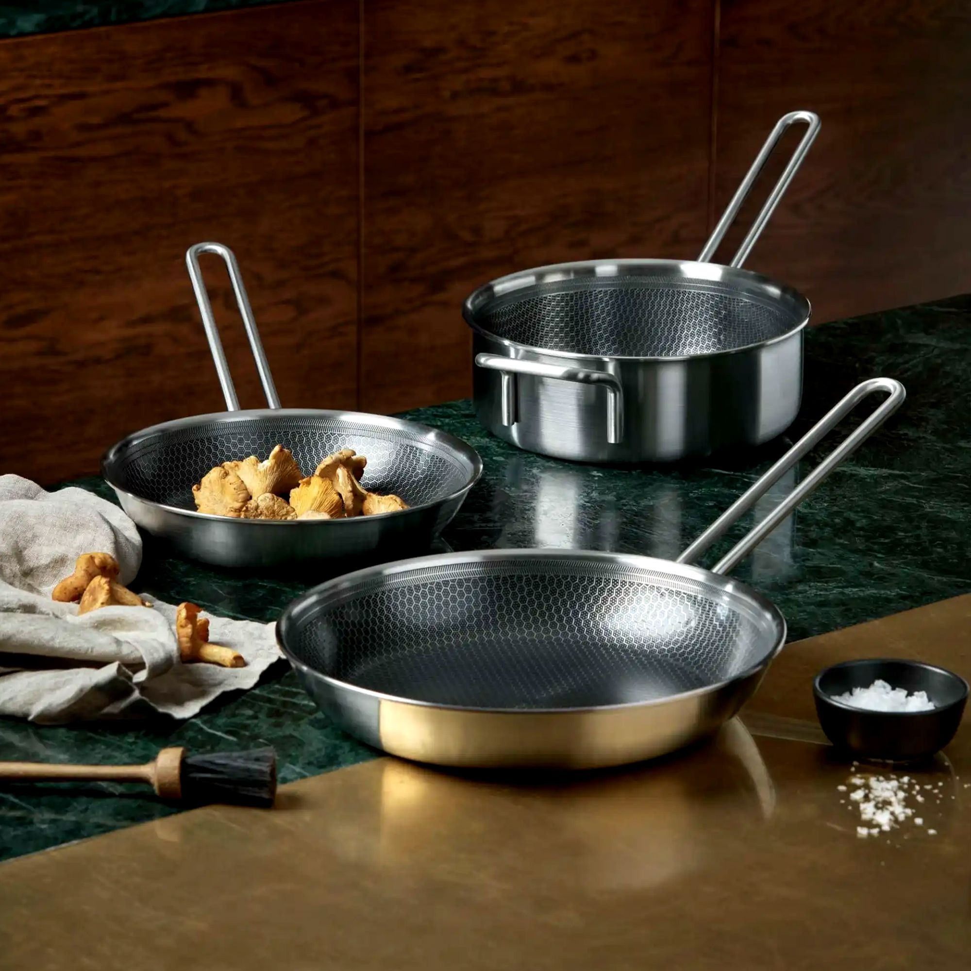 Eva Trio Mosaic frying pan with ceramic non-stick coating