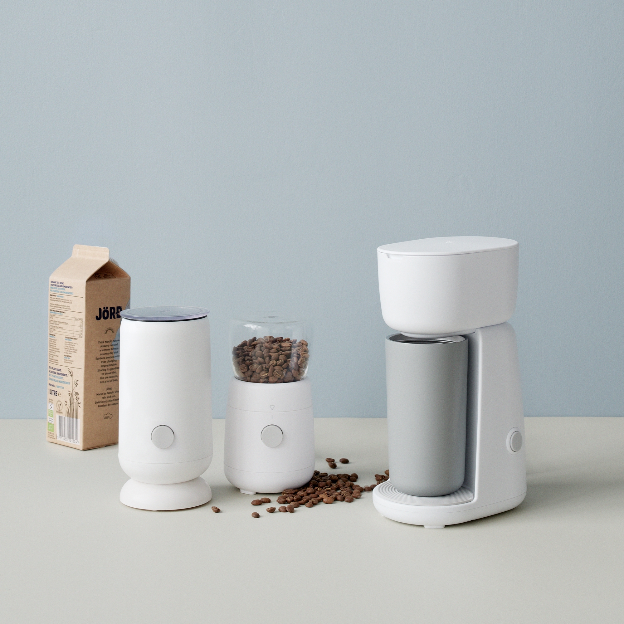 RIG-TIG - electric milk frother - FOODIE - white