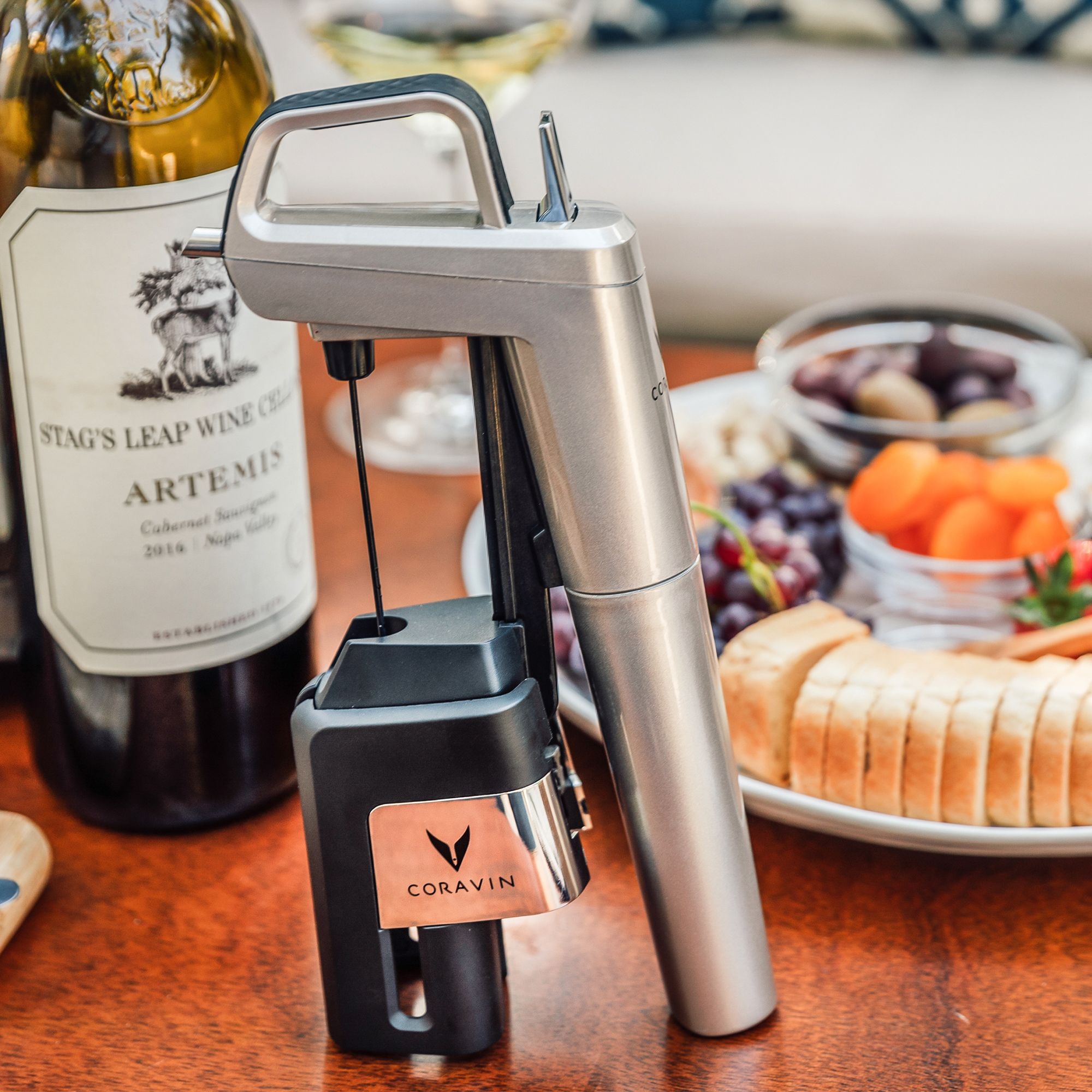 Coravin™ - Timeless Six+ Wine-Preservation System, Silver Coravin™ - Timeless Six+ Wine-Preservation System, Silver