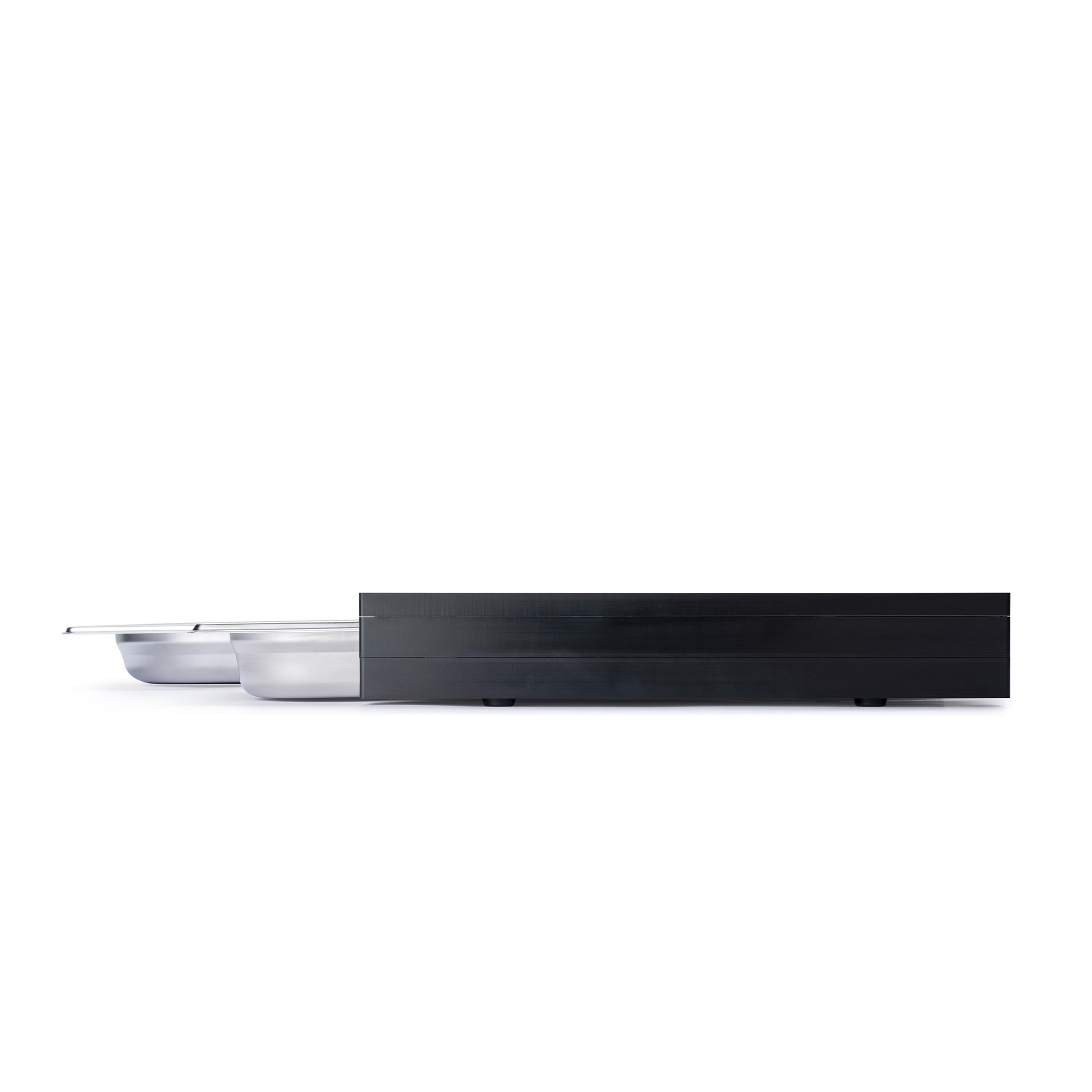 Continenta - DURACORE chopping board with stainless steel drawer 49.5 x 32.6 x 5 cm