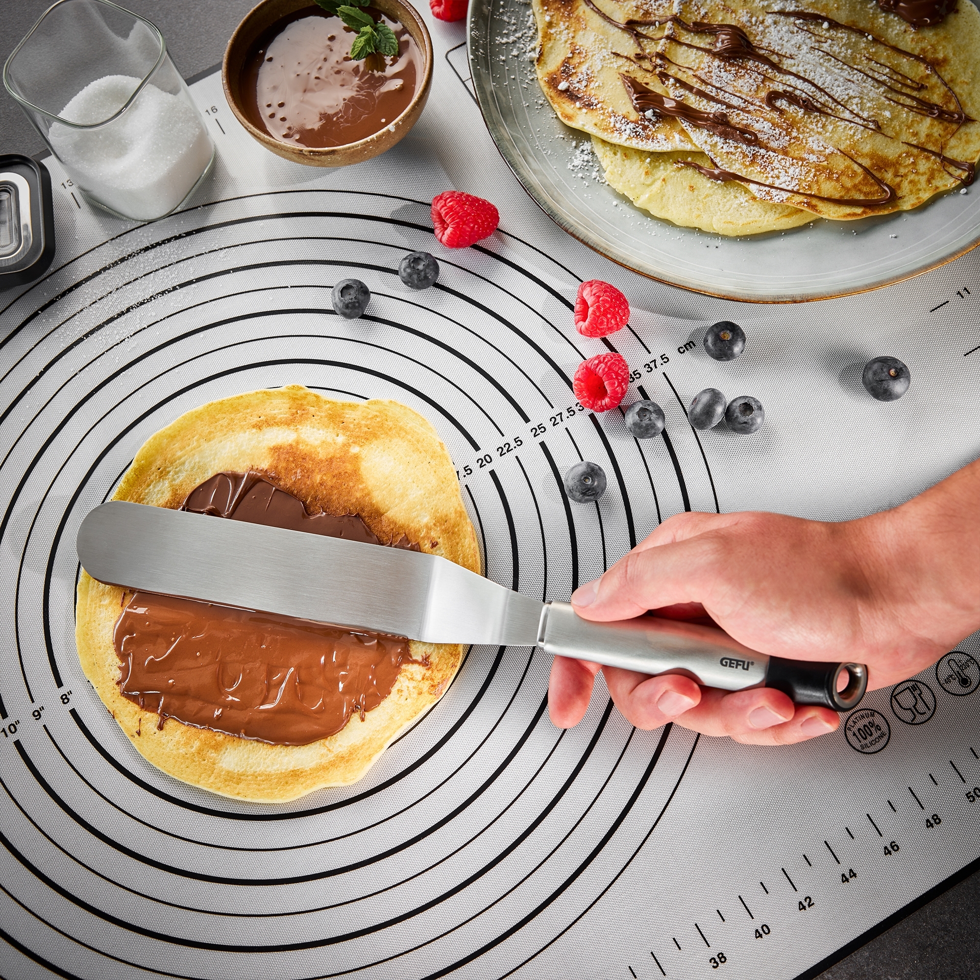 Gefu - Angled spatula PRIMELINE, 15 cm