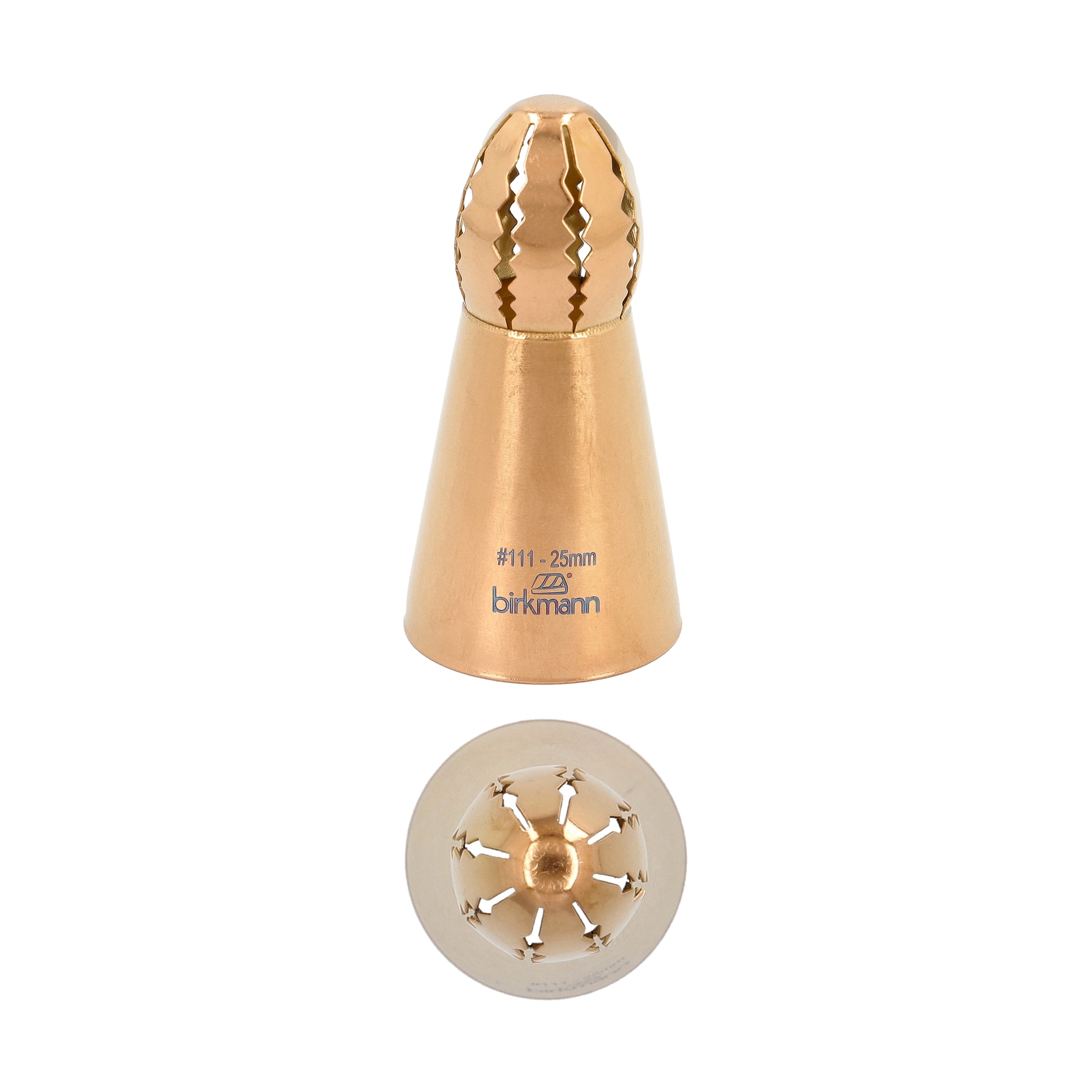 Birkmann - Tuff nozzle serrated copper colored #111 - 25mm