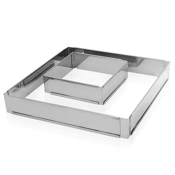de Buyer - Stainless steel expandable frames - h 5 cm