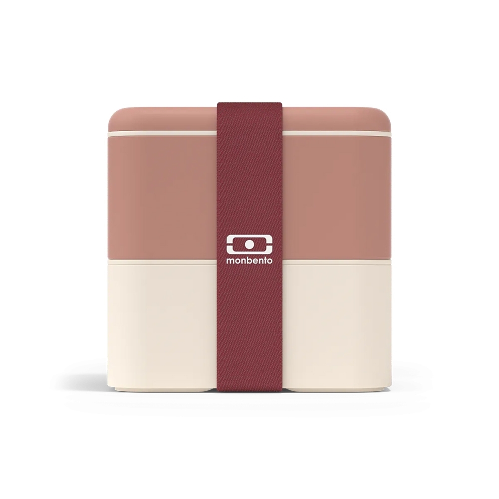 monbento - Square Bento Box pink moka