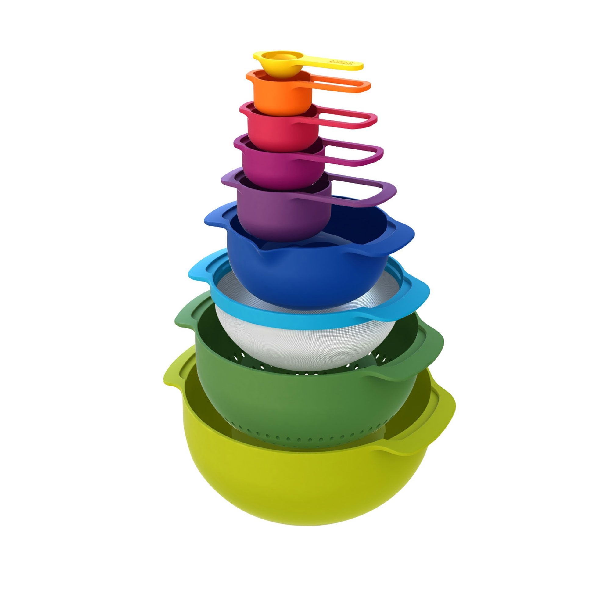 Joseph Joseph - Nest™ 9 Plus Bowl Set Colorful Joseph Joseph - Nest™ 9 Plus Bowl Set Colorful