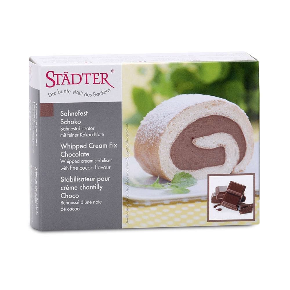 Städter - Whipped cream stabiliser Chocolate - 125 g Städter - Whipped cream stabiliser Chocolate - 125 g