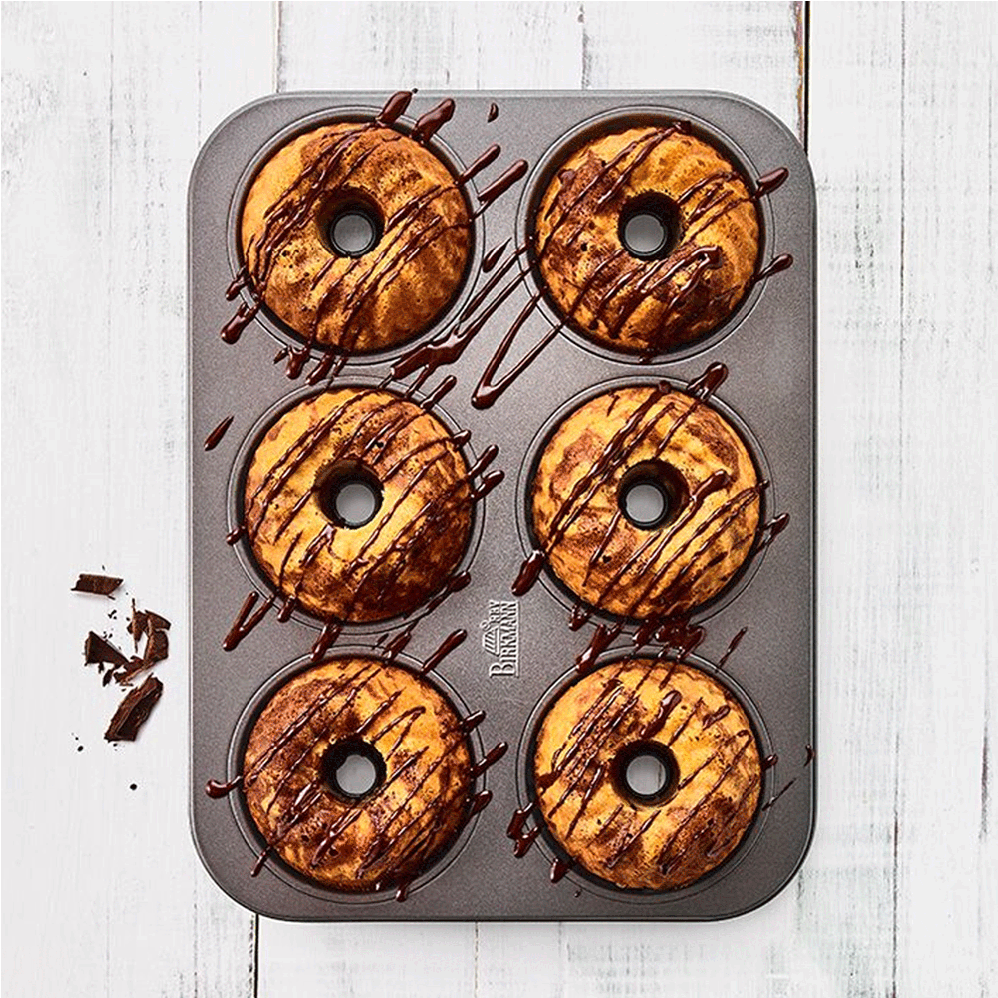 Birkmann - Gugelhupfblech, 6er