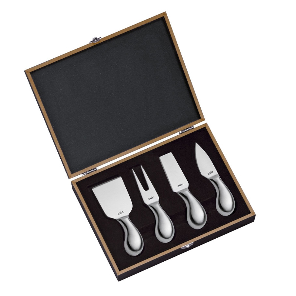 cilio - Cheese knife set ""Piave"" 4-piece