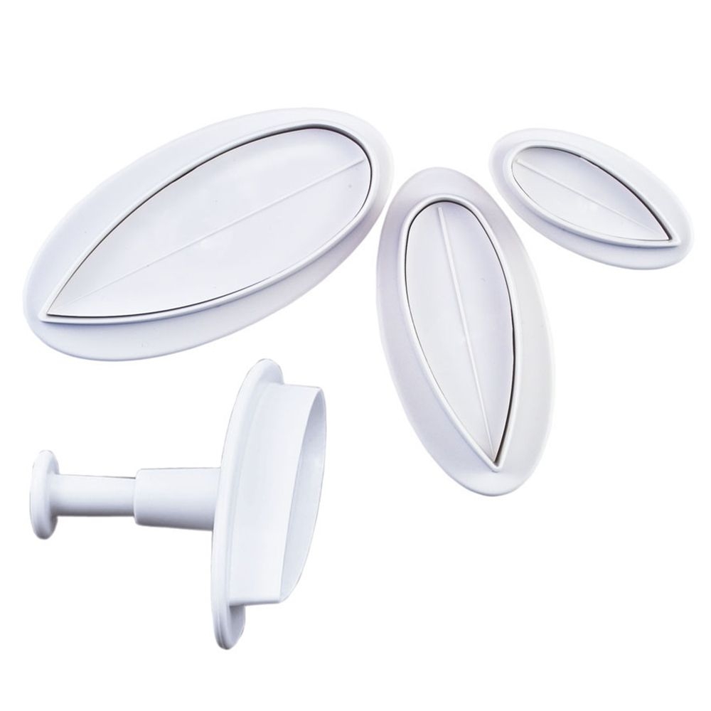 Städter - Ausstecher mit Auswerfer Blätter - 40 / 60 / 80 mm - Set, 3-teilig Städter - Ausstecher mit Auswerfer Blätter - 40 / 60 / 80 mm - Set, 3-teilig