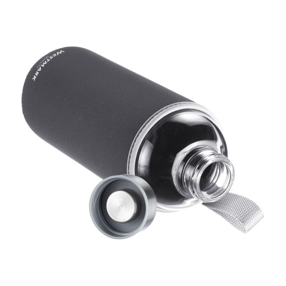 Westmark -  Trinkflasche »Viva« aus Glas mit Cover Westmark -  Trinkflasche »Viva« aus Glas mit Cover