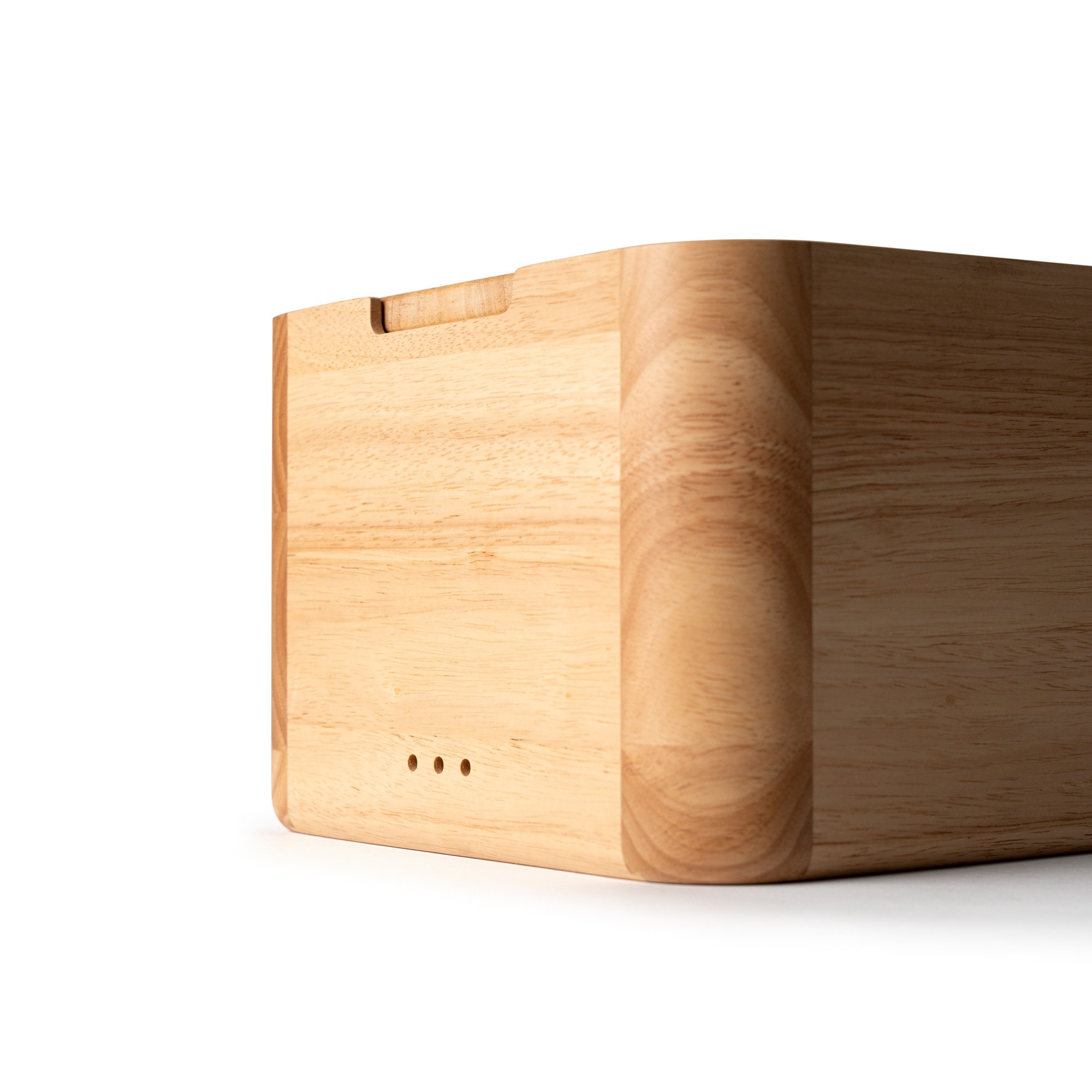 Continenta - Bread Box, 36 x 23 x 16 cm, Rubberwood
