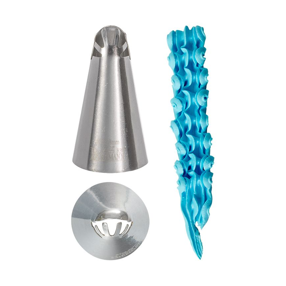 RBV Birkmann - ruffle nozzle, fanned #126 - 8 mm