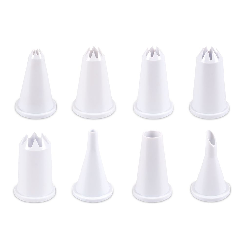 Städter - Decorating nozzles & piping bag big - Set 9 pieces Städter - Decorating nozzles & piping bag big - Set 9 pieces