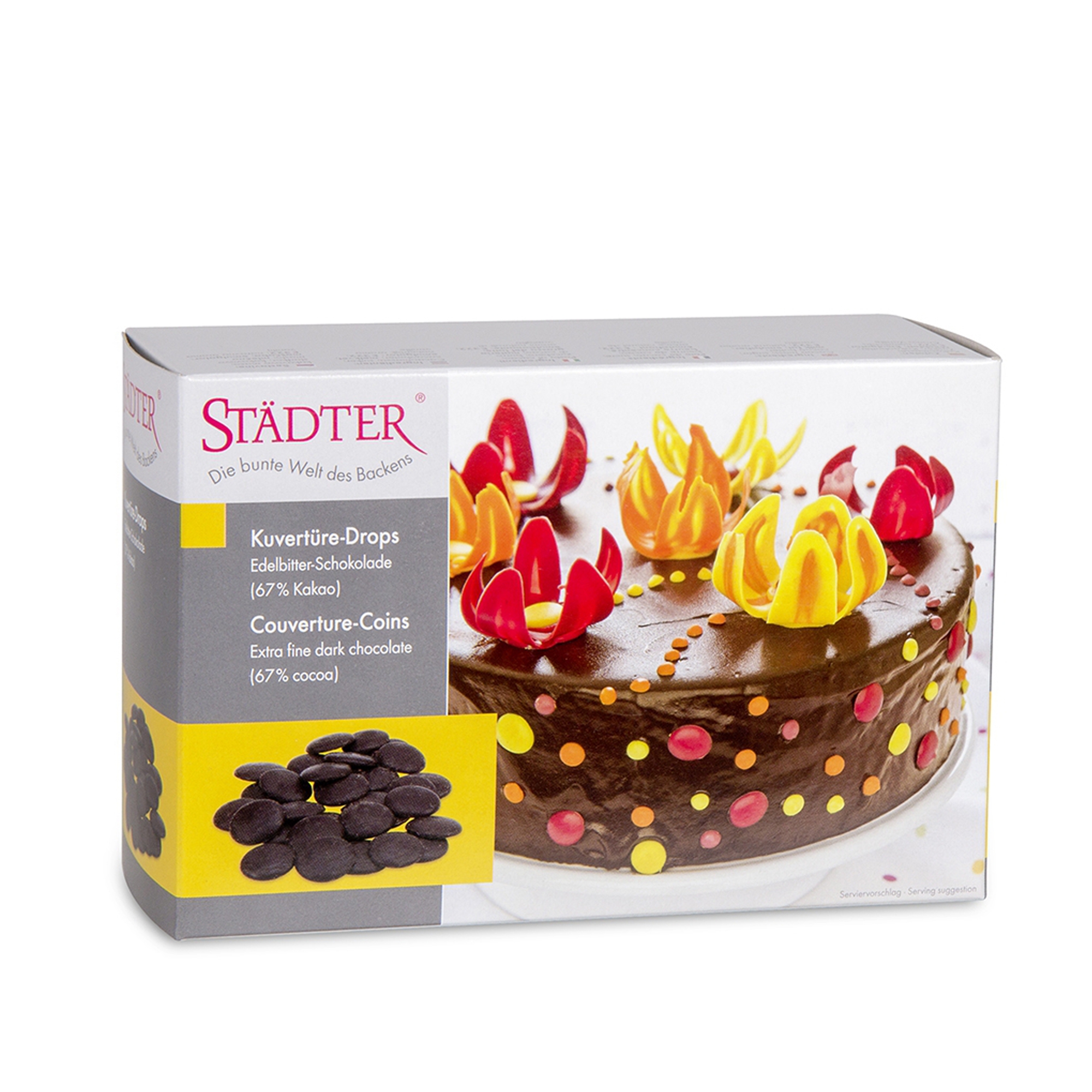 Städter - Couverture Fine chocolate Coins 500 g
