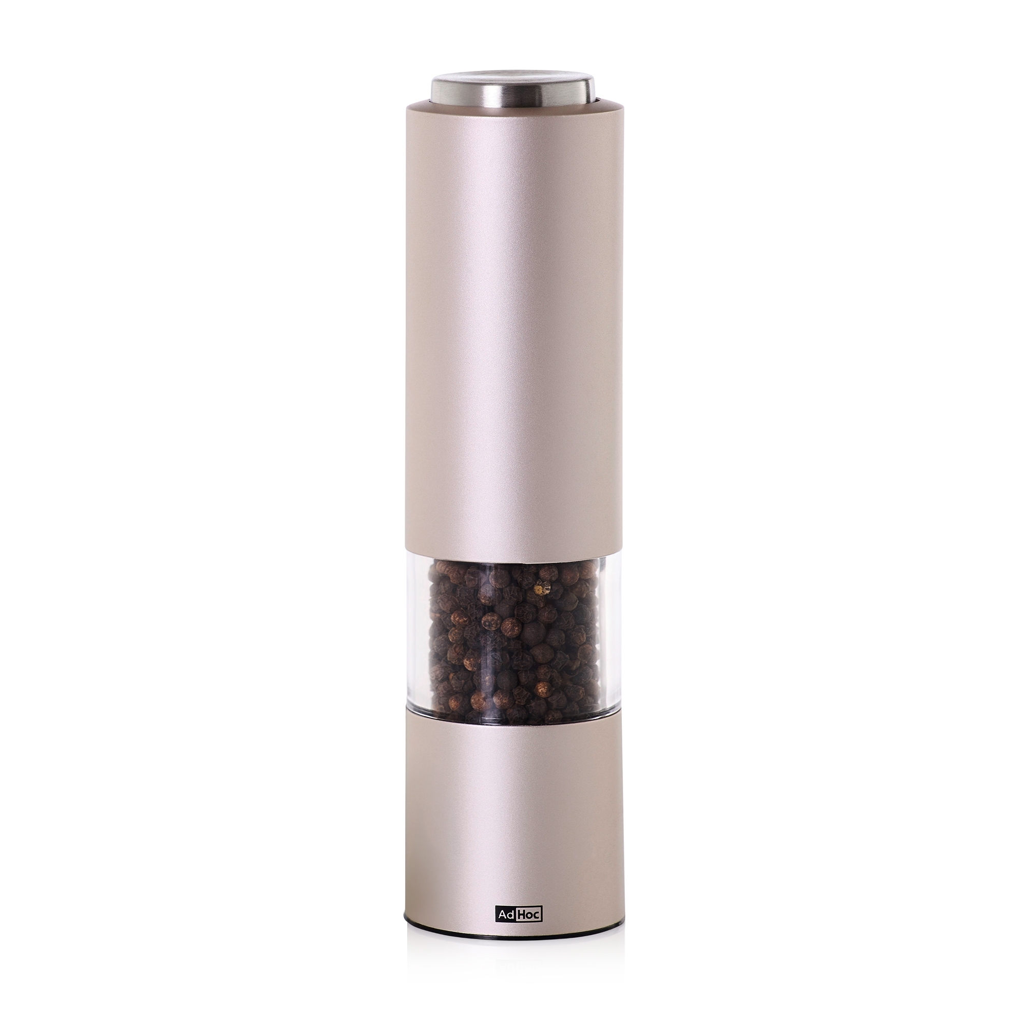 AdHoc - eMill.3 Electric Pepper or Salt Mill - 21.5 cm | Light Grey