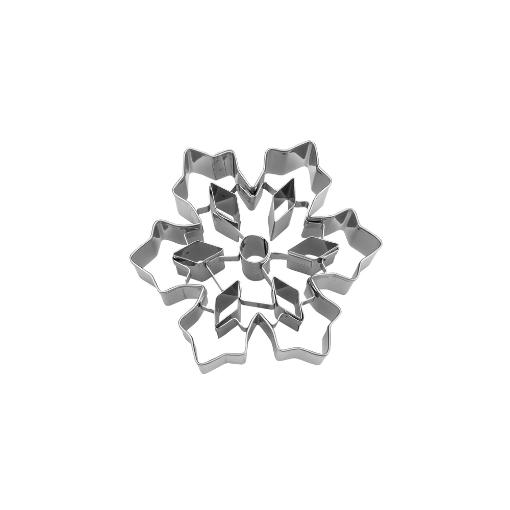 Städter - Ausstecher - Eiskristall - mit Kristall-Aussparungen- ø 8 cm