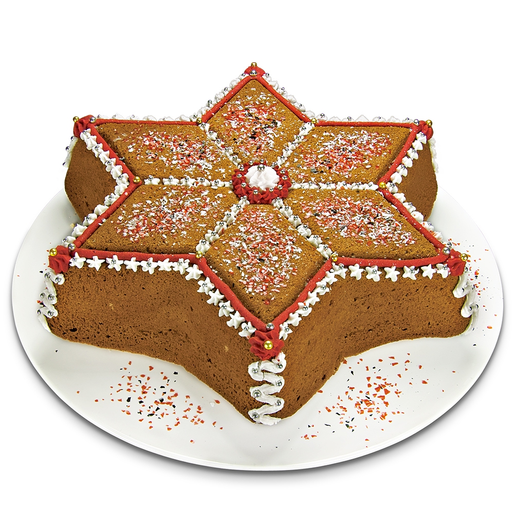 Städter - Cake mould Star - ø 9,5 / H 3 cm - Mini - 2 pieces - 50 ml