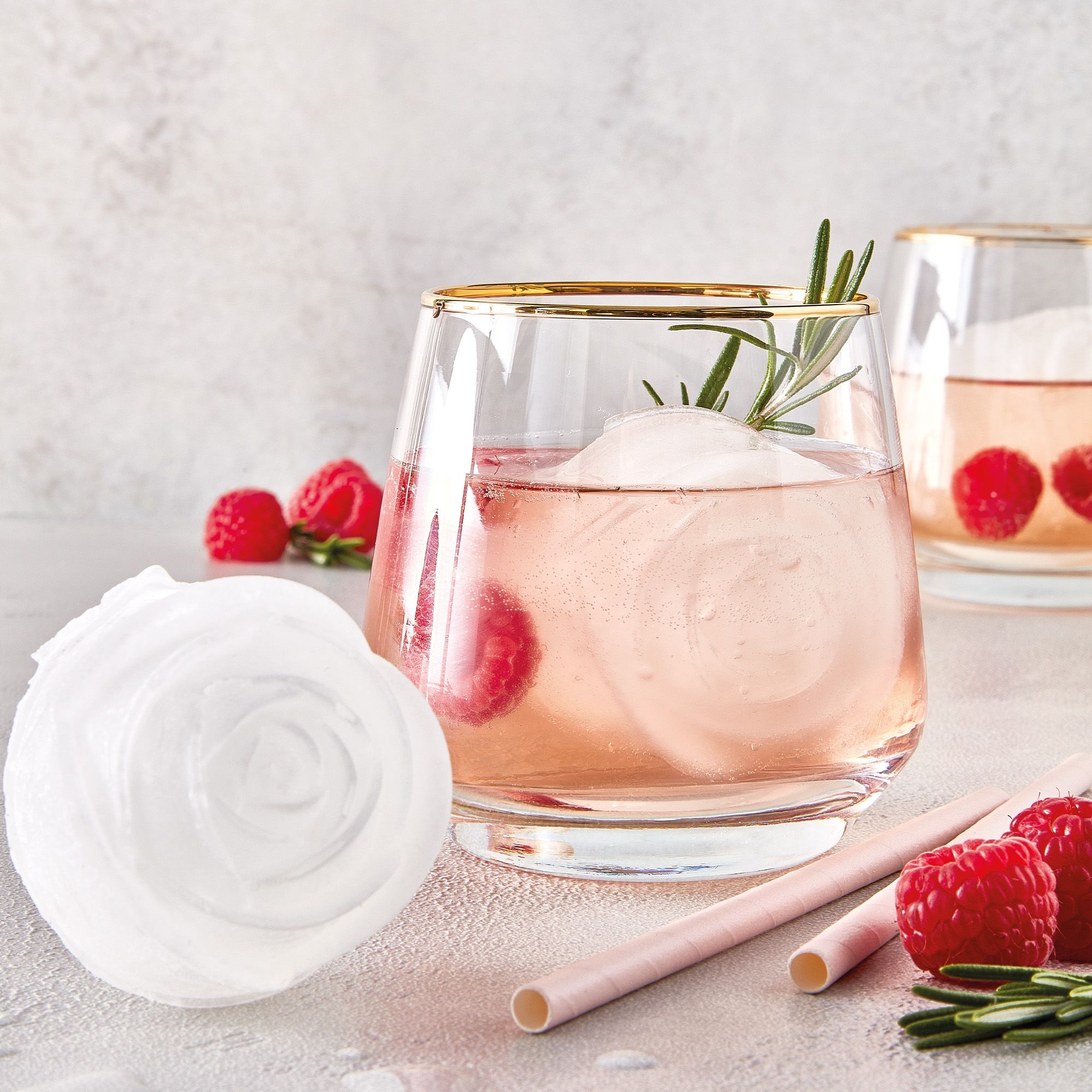 Birkmann - Ice cube mould rose - 4 pieces