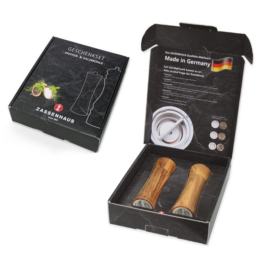 Zassenhaus - Geschenkset - FRANKFURT - 18 cm - Olive Zassenhaus - Geschenkset - FRANKFURT - 18 cm - Olive