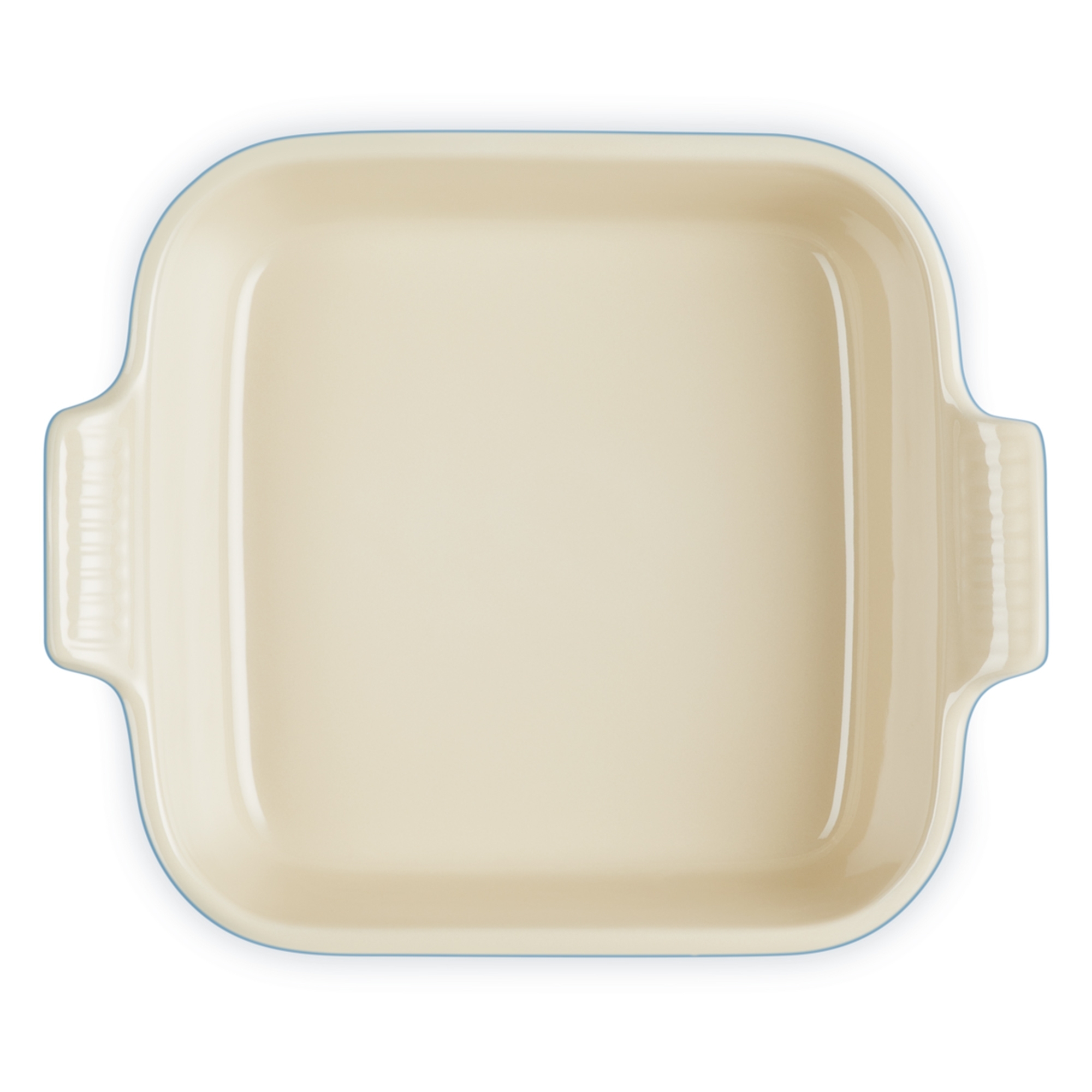 Quadratische Le Creuset Auflaufform 23cm in Azure