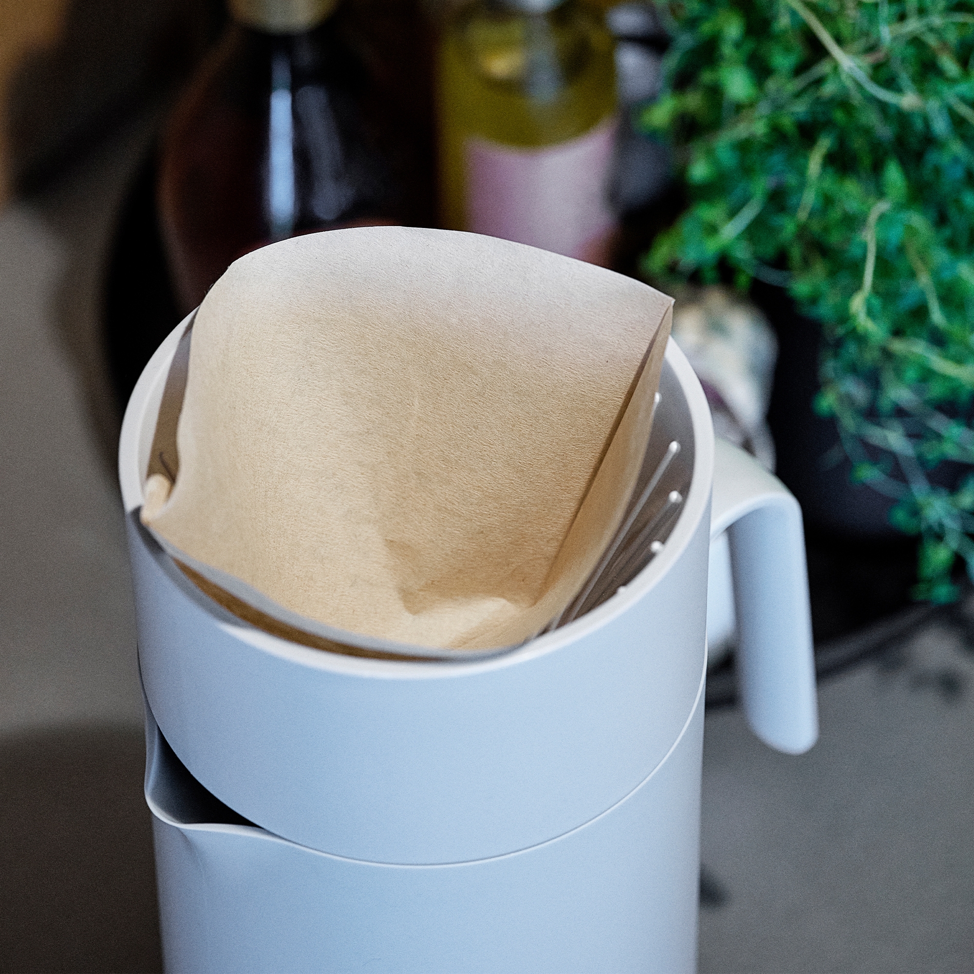 Zone - Coffee Filter Singles - Soft Grey