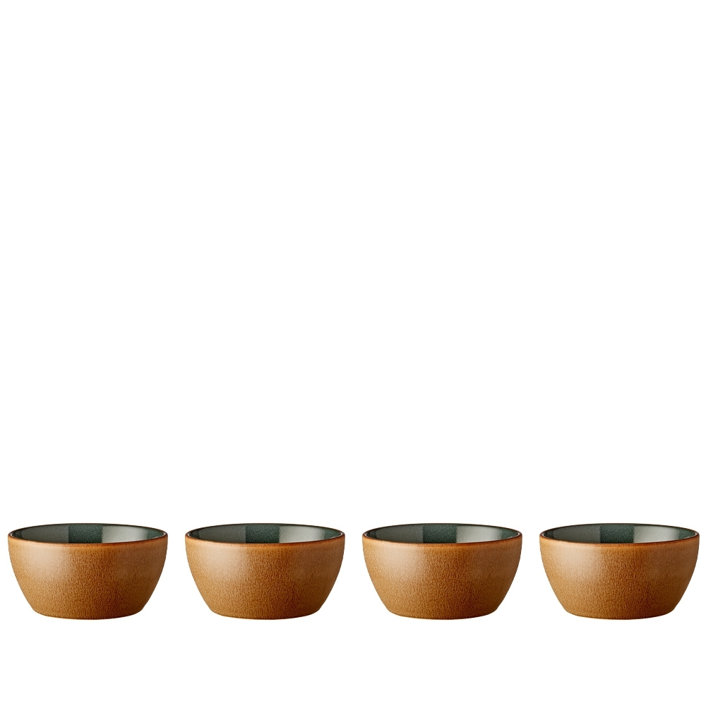 Bitz - Schale - 12 cm - Wood - 4er Set