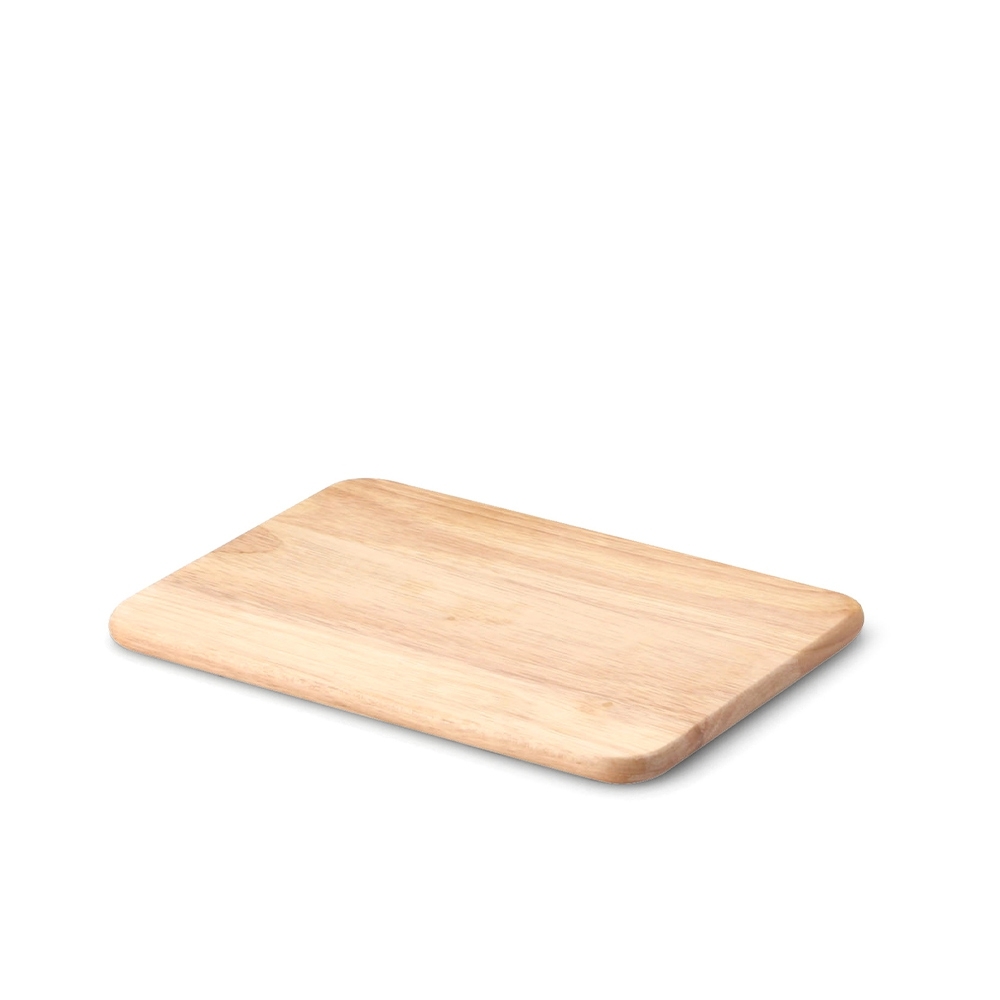 Continenta - Vesperbrett Gummibaum 22 x 15 x 1 cm Continenta - Vesperbrett Gummibaum 22 x 15 x 1 cm