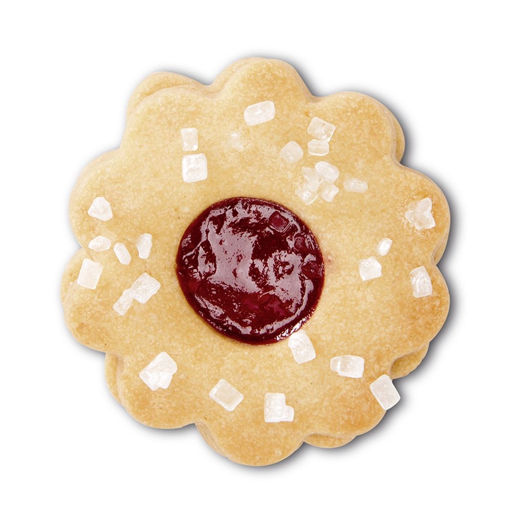 Städter - Cookie Cutter Rosette corrugated - 4 cm