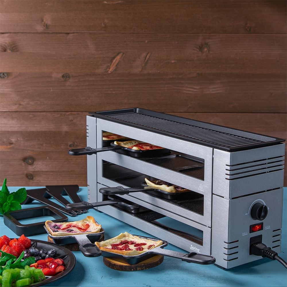 Spring - Pizza Raclette 6 - Silver Spring - Pizza Raclette 6 - Silver