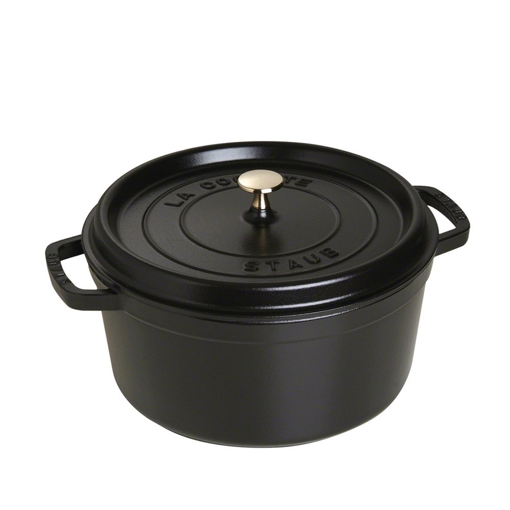 STAUB - Cocotte | rund | 24 cm | Schwarz STAUB - Cocotte | rund | 24 cm | Schwarz