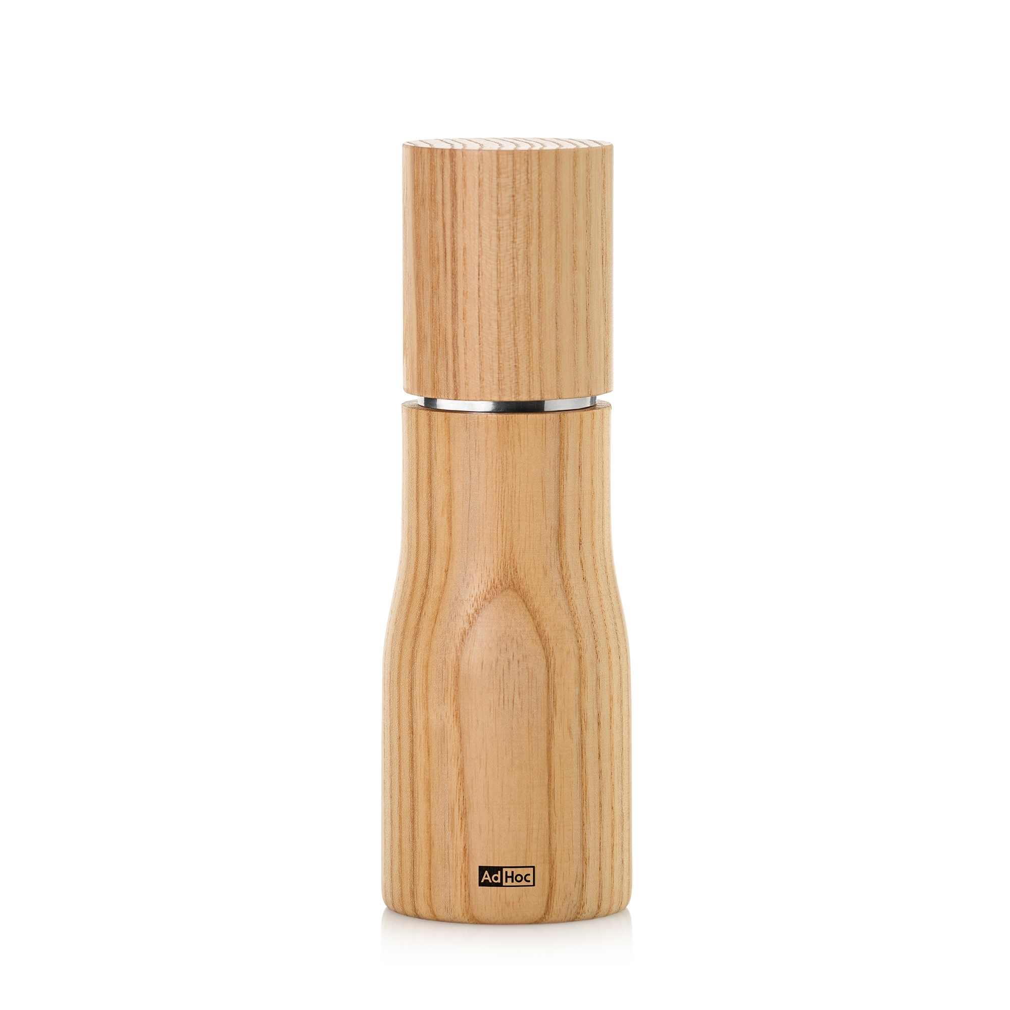 AdHoc - Levo Pepper or Salt Mill - 15 cm | Ash Wood Light