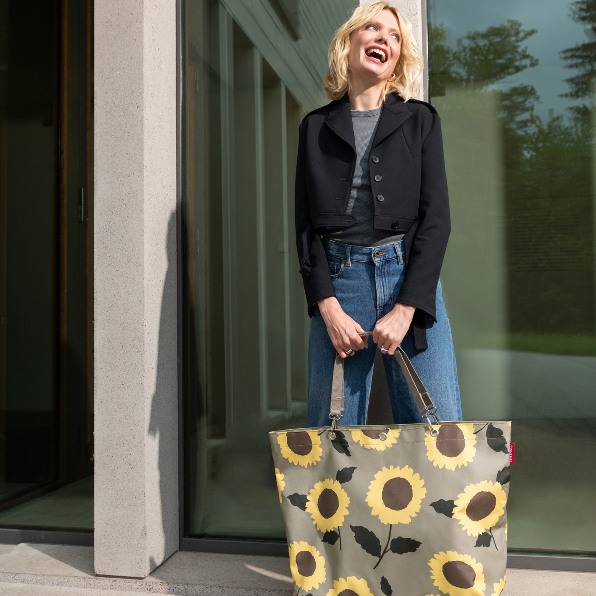 reisenthel - shopper XL - sunflowers