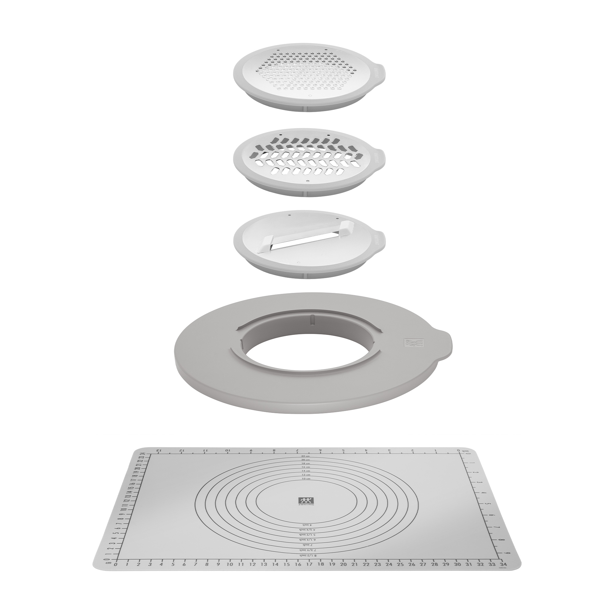 ZWILLING - Accessory Set S/M/L | Fresh & Save | 5 pieces | Plastic