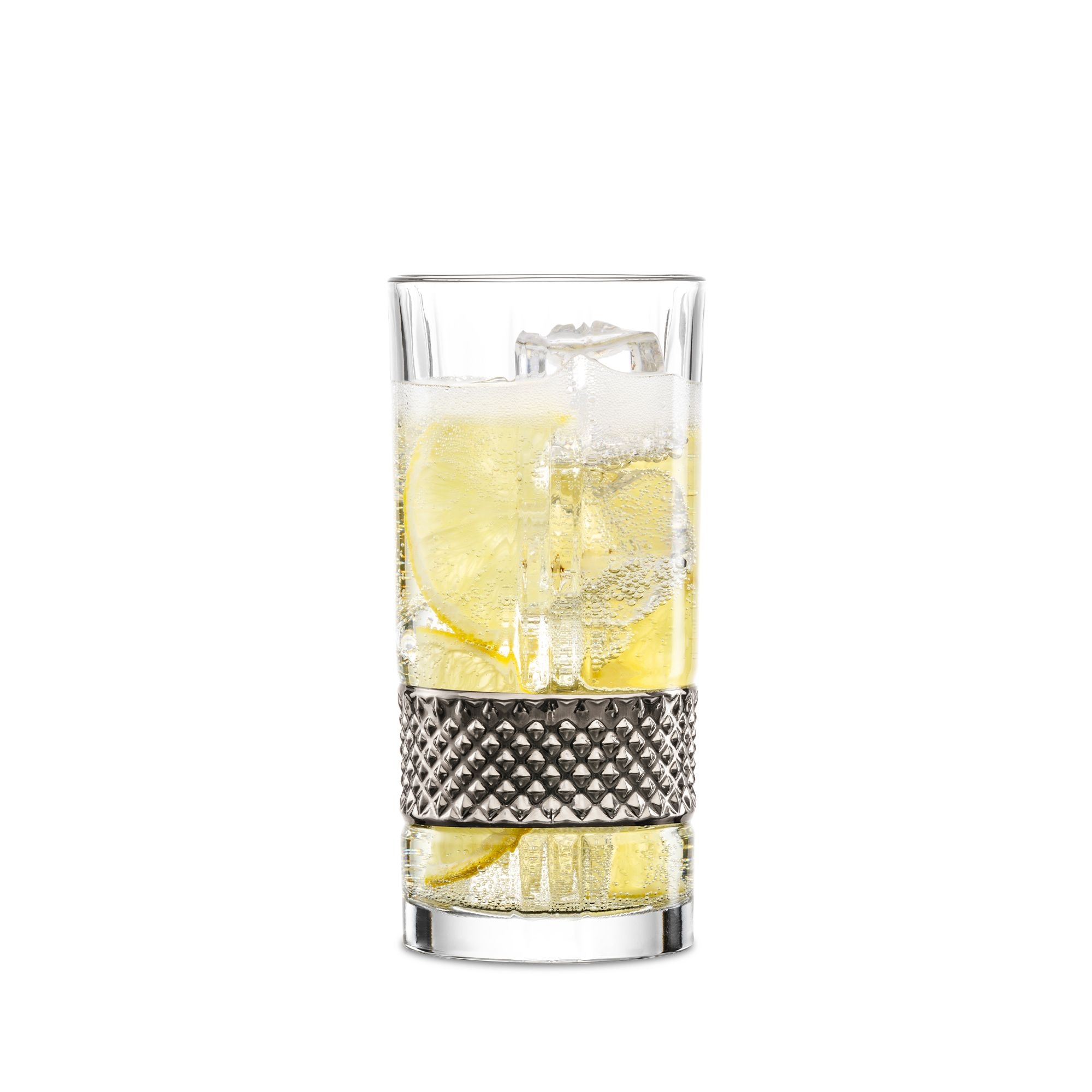Eisch - Long drink glasses GLEN, set of 2, platinum
