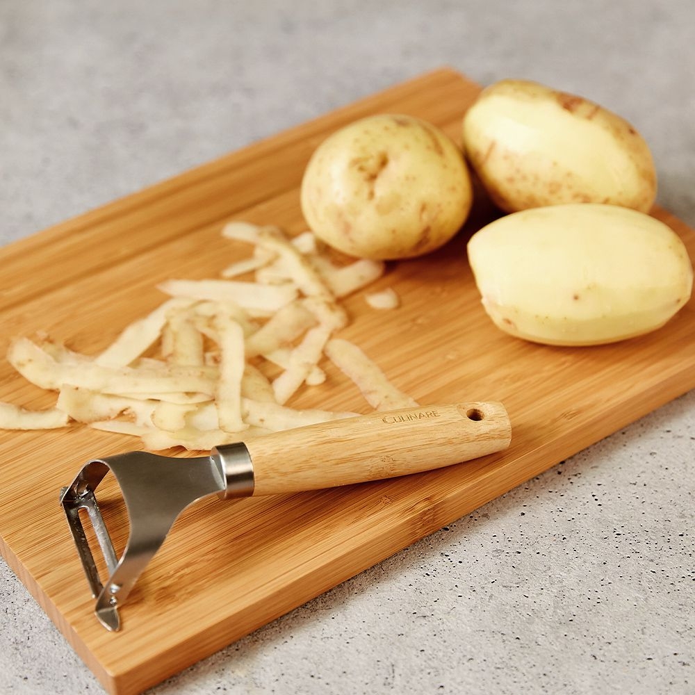 Culinare Naturals - Bamboo Straight Peeler Culinare Naturals - Bamboo Straight Peeler