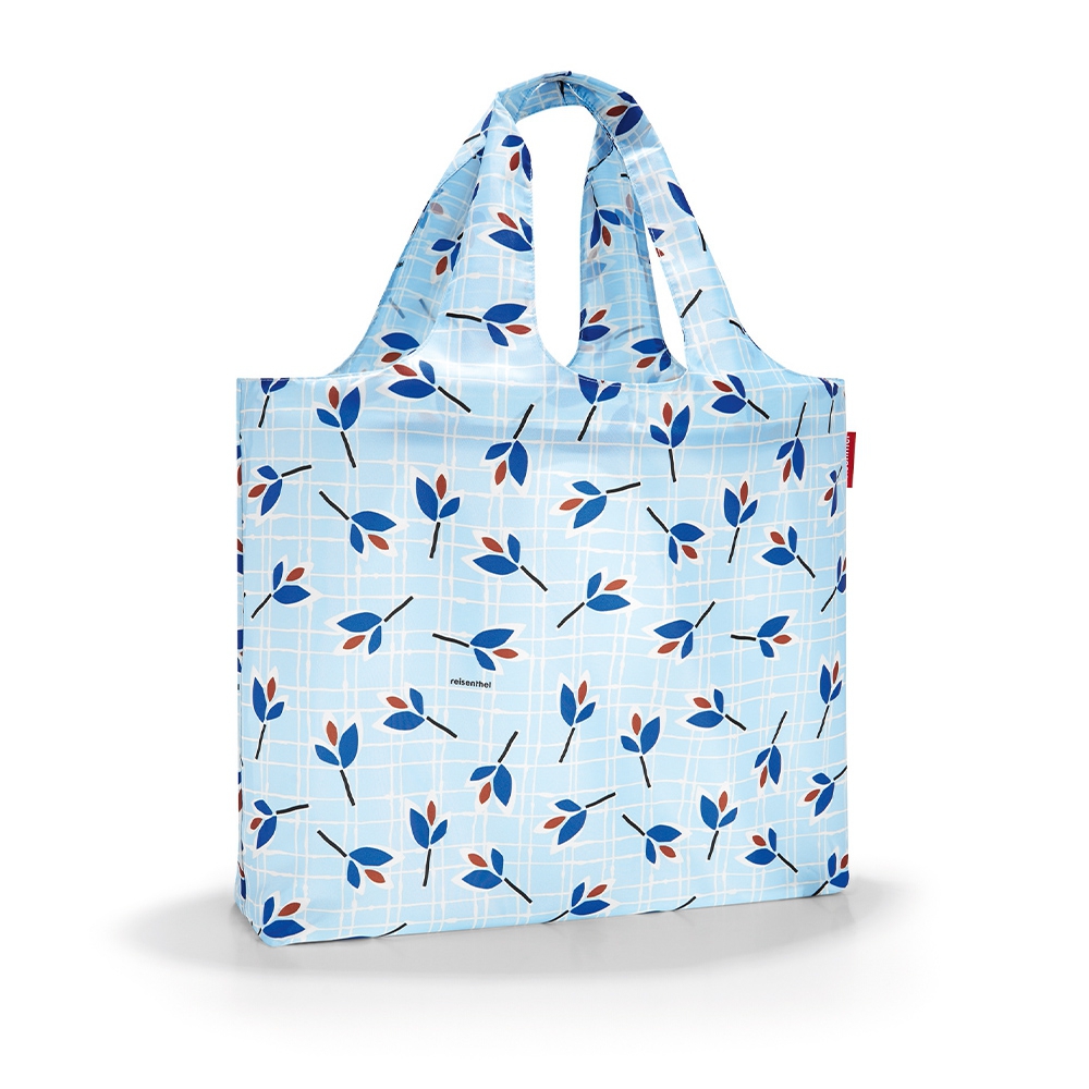 reisenthel - mini maxi beachbag - leaves blue