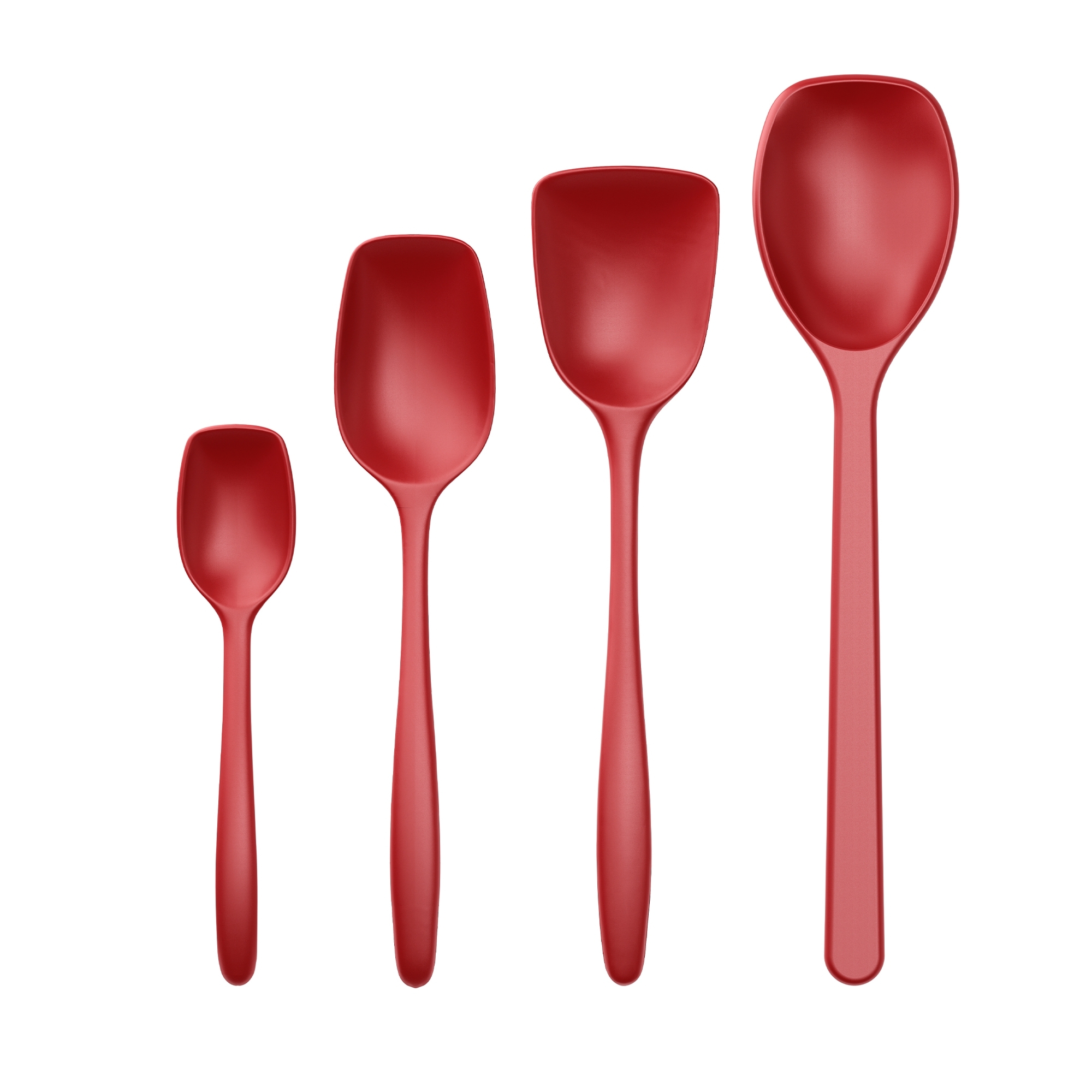 Rosti - Rührlöffelset 4 Teile - NEW Classic - Rot