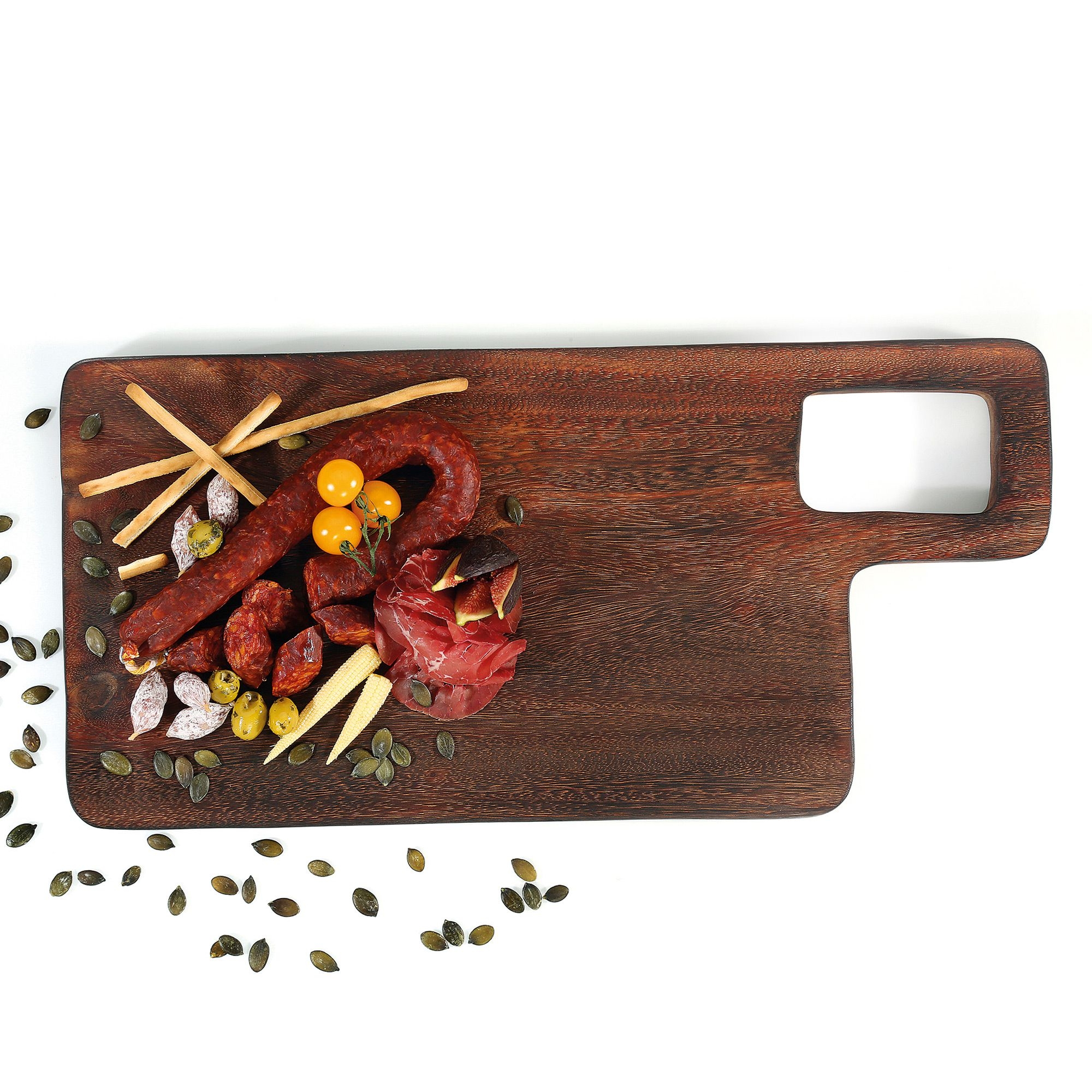 Zassenhaus -  Handle/serving board acacia - 51 × 25 cm Zassenhaus -  Handle/serving board acacia - 51 × 25 cm